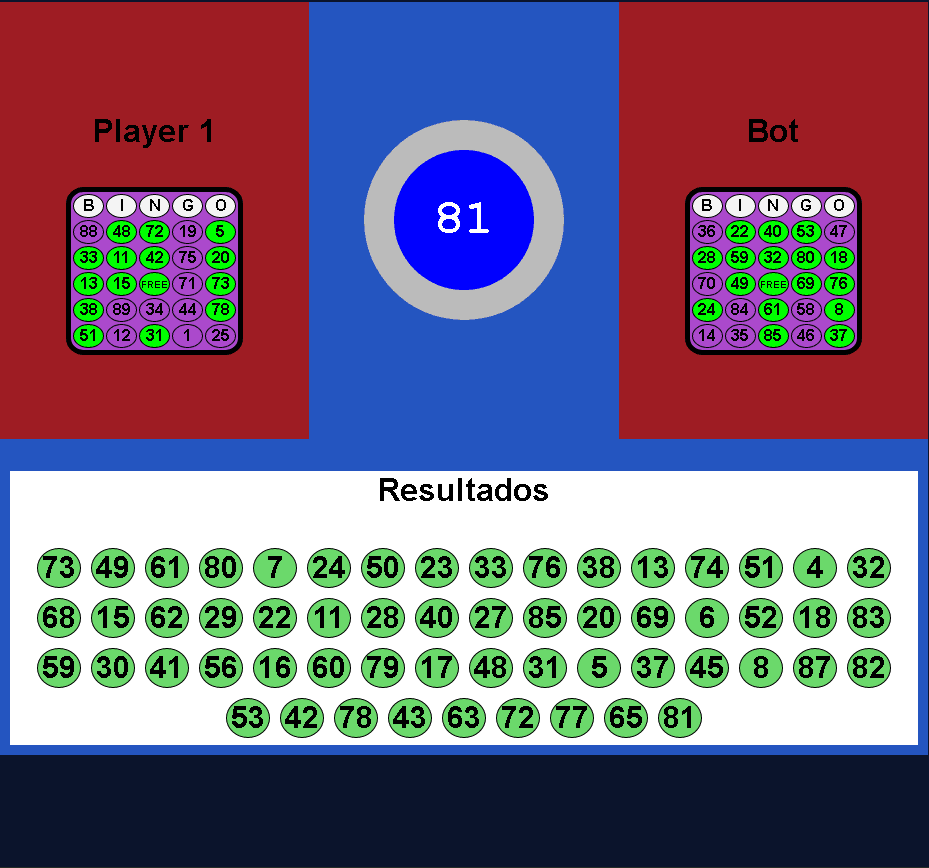 Bingo Vanilla Javascript